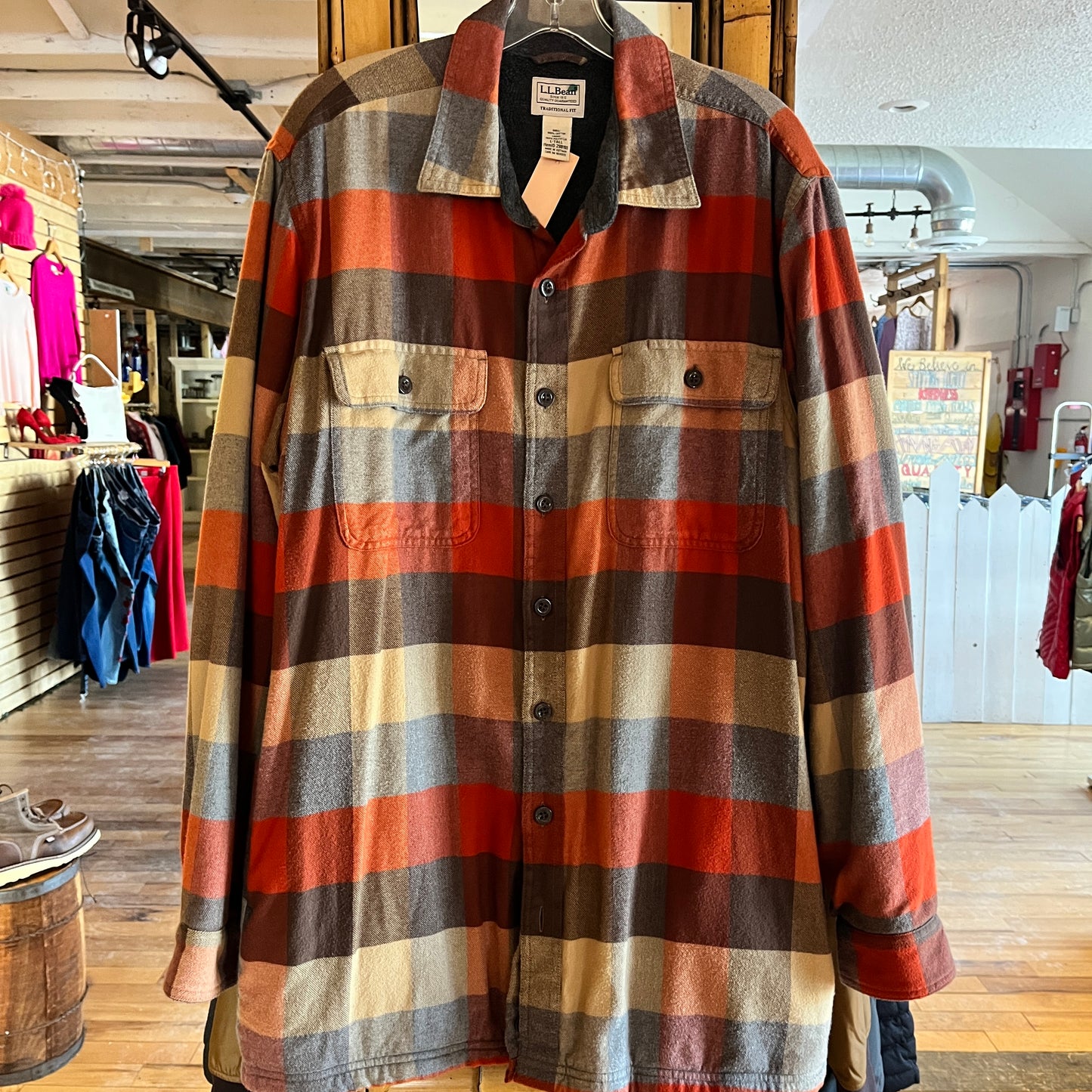 LL Bean Mens Size L/Tall men Jacket