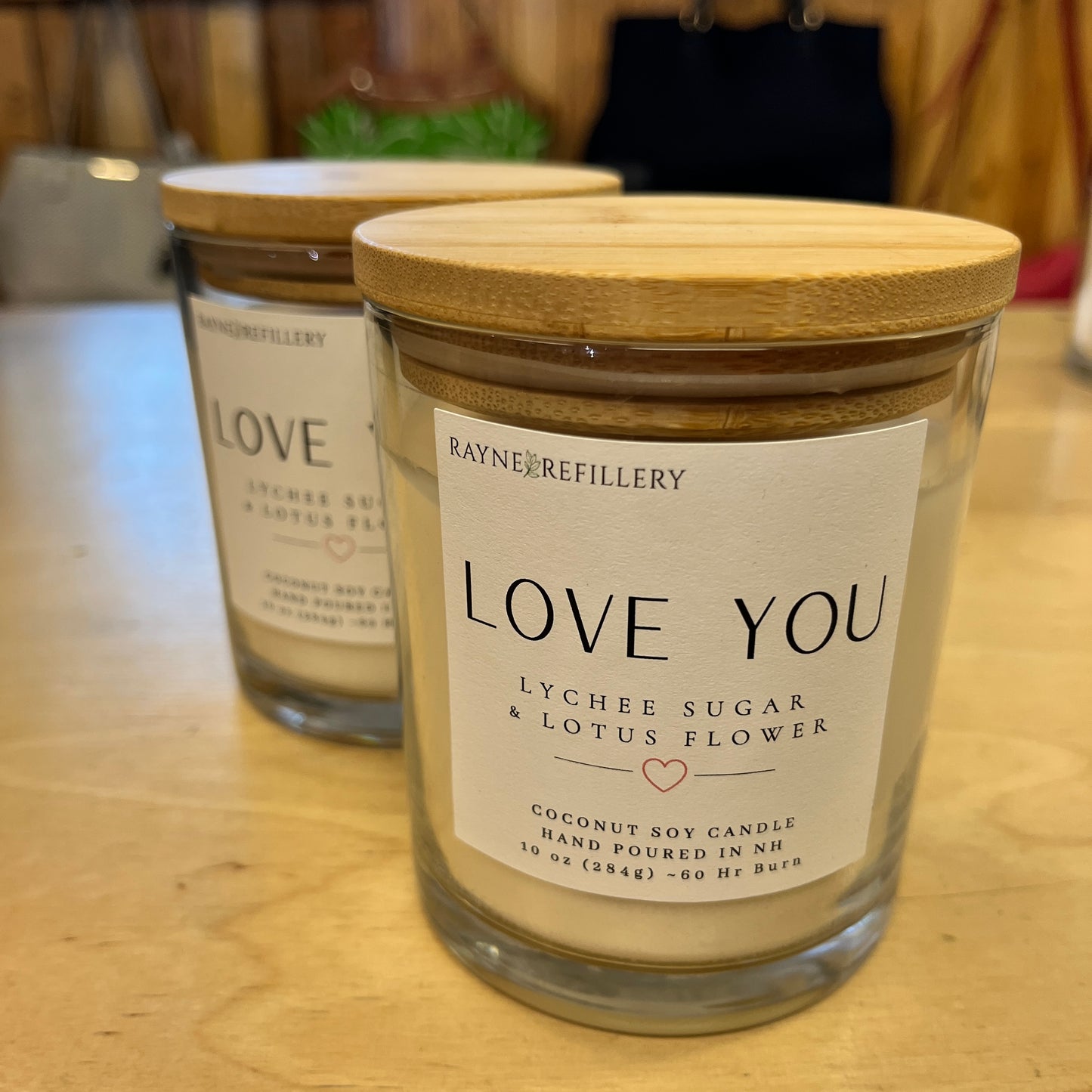 Candle, Love You, lychee, sugar and lotus