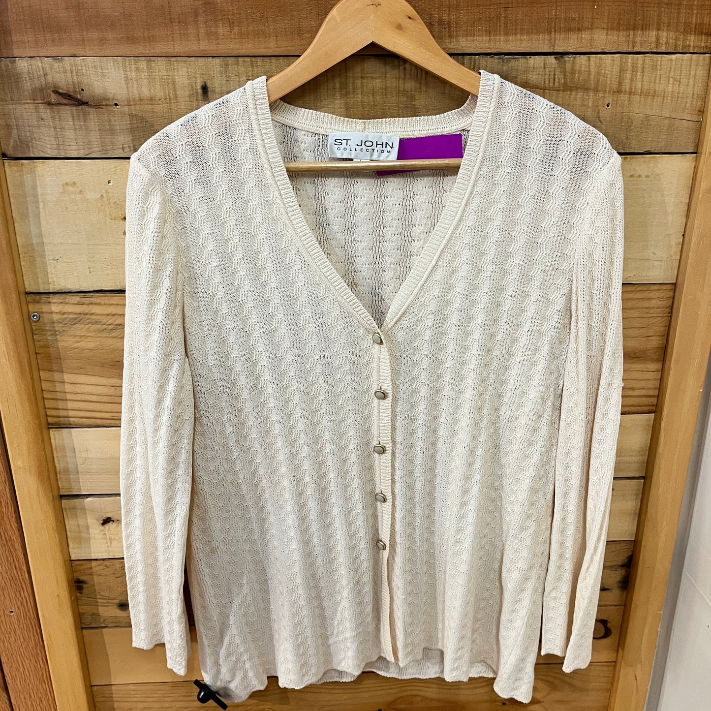 St. John size L Women's Cardigan