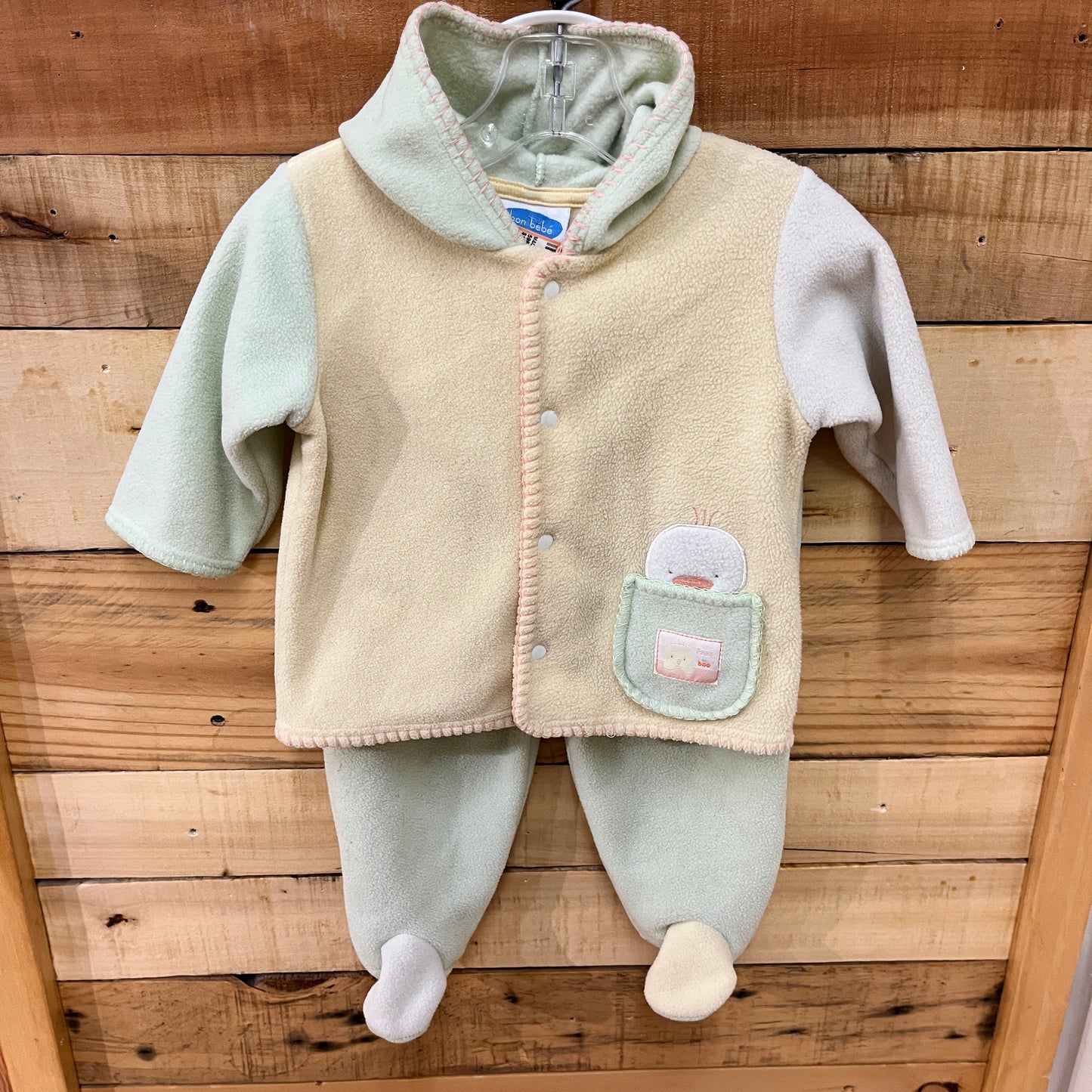Bon Bebe child size 6 mo 2-piece