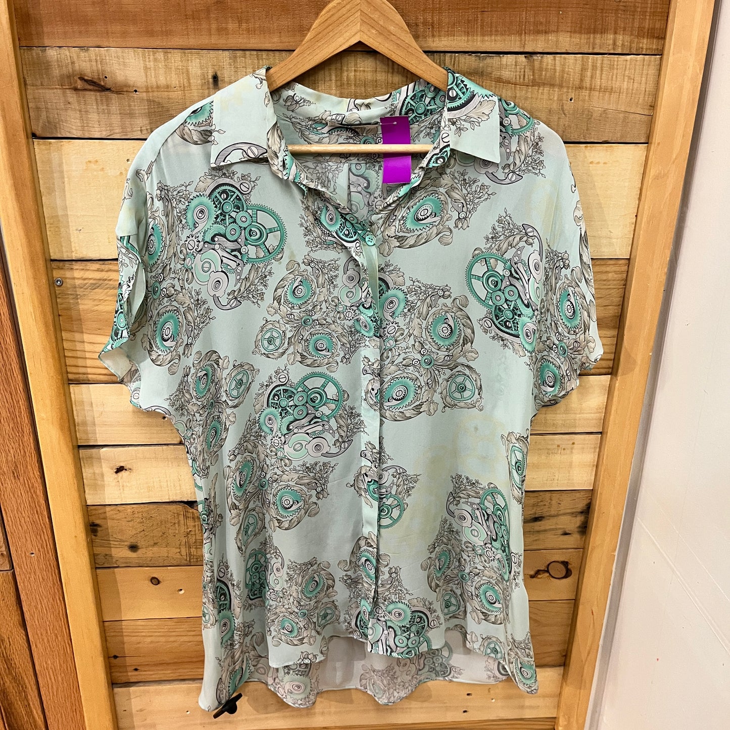 Versace size 14  Wmn L Shirt