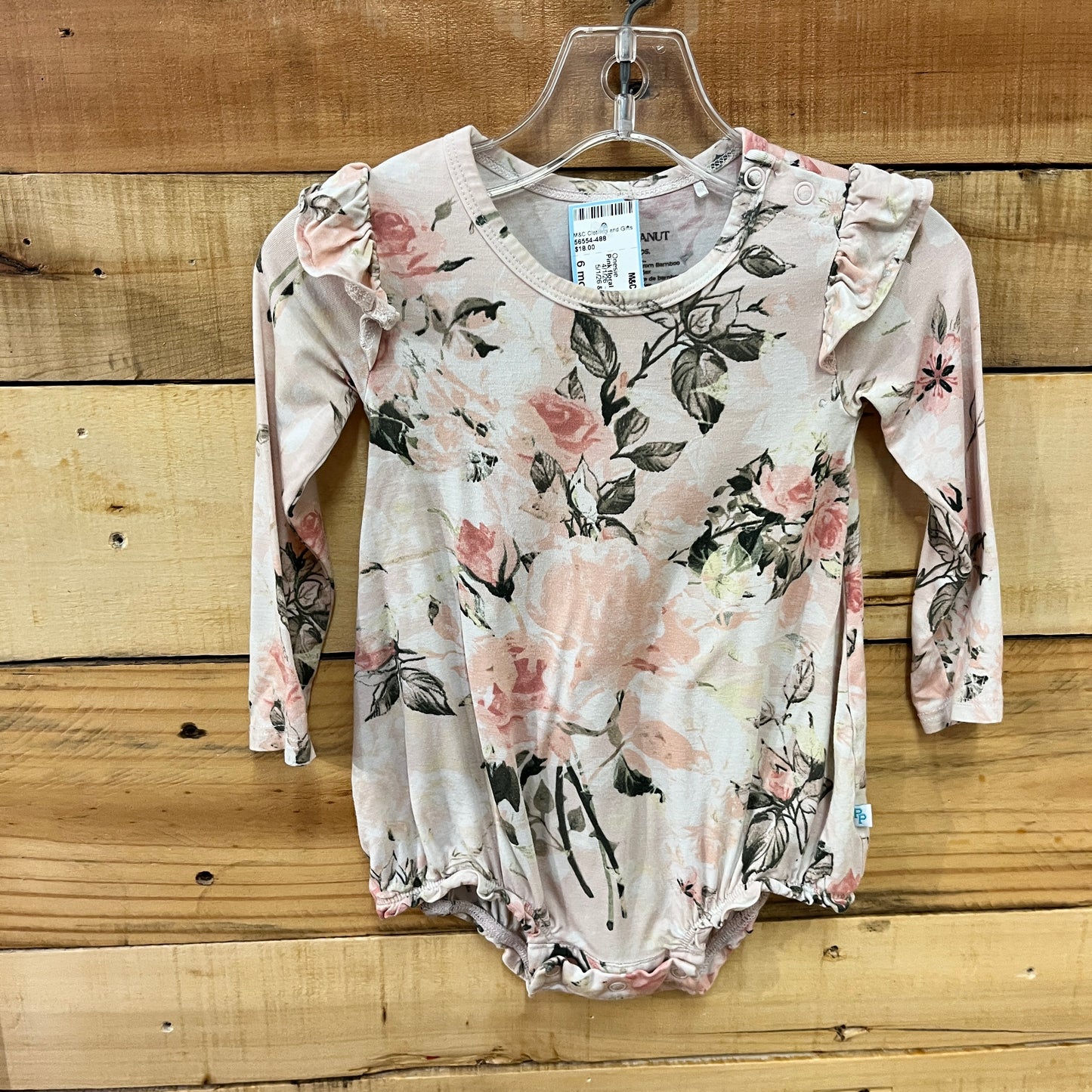 Posh Peanut child size 6 mo Onesie