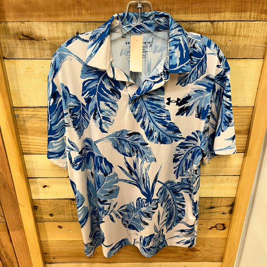 Under Armour Mens Size M men Golf Shirt