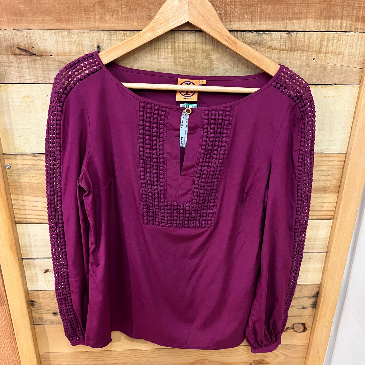 Tory Burch size 6  Wmn S Shirt