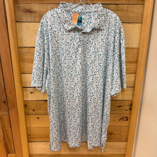 Mens Size XXL men Golf Shirt
