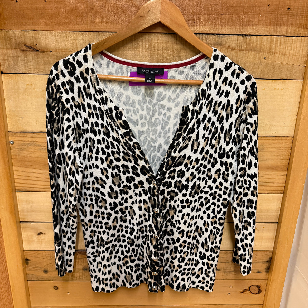 White House Black Ma size M  Women's Cardigan