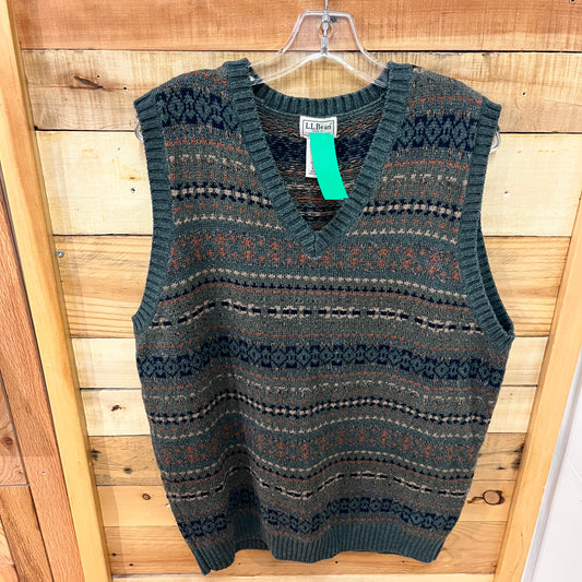 LL Bean Mens Size L men Vest