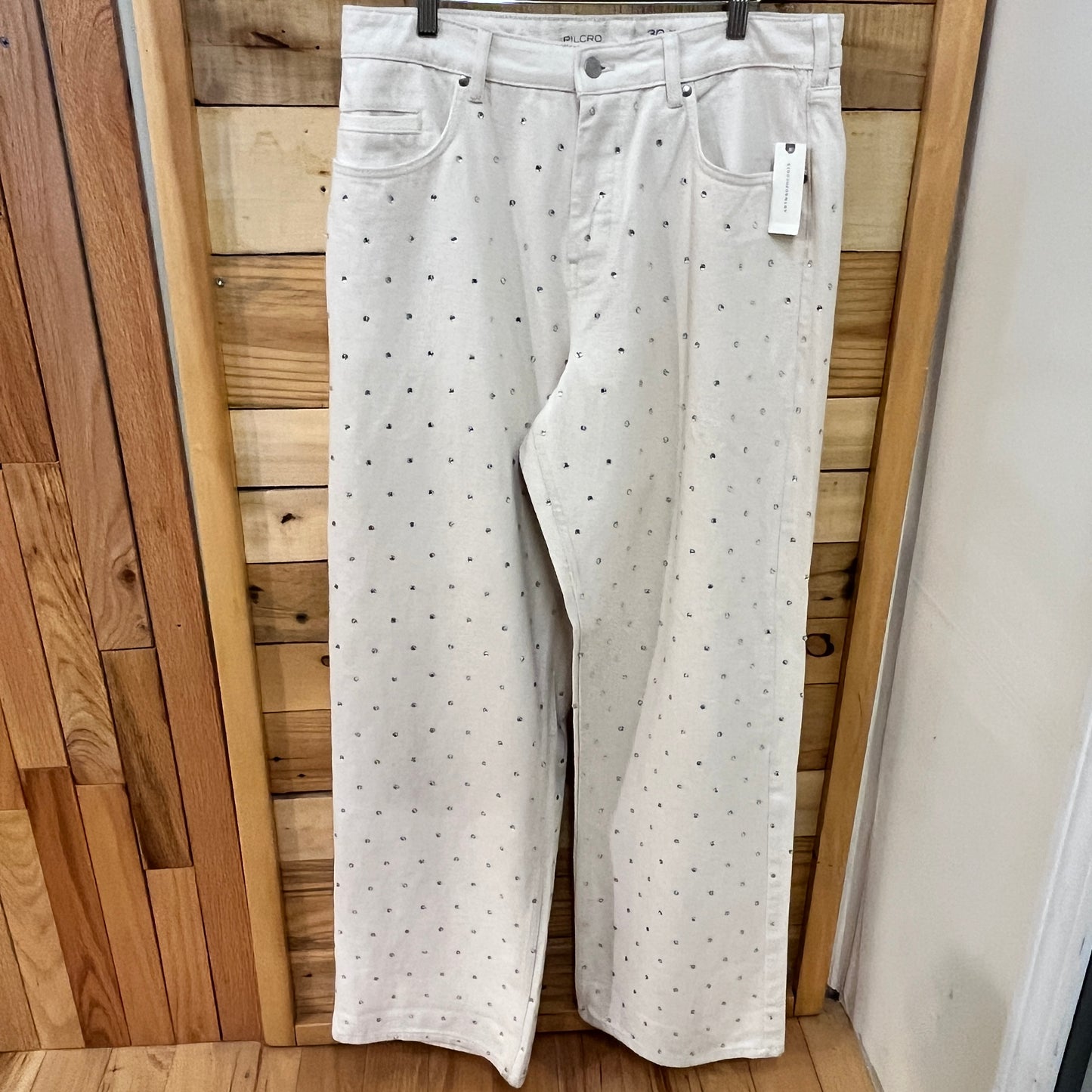 Anthropologie size 10  Wmn  M wide leg Jeans