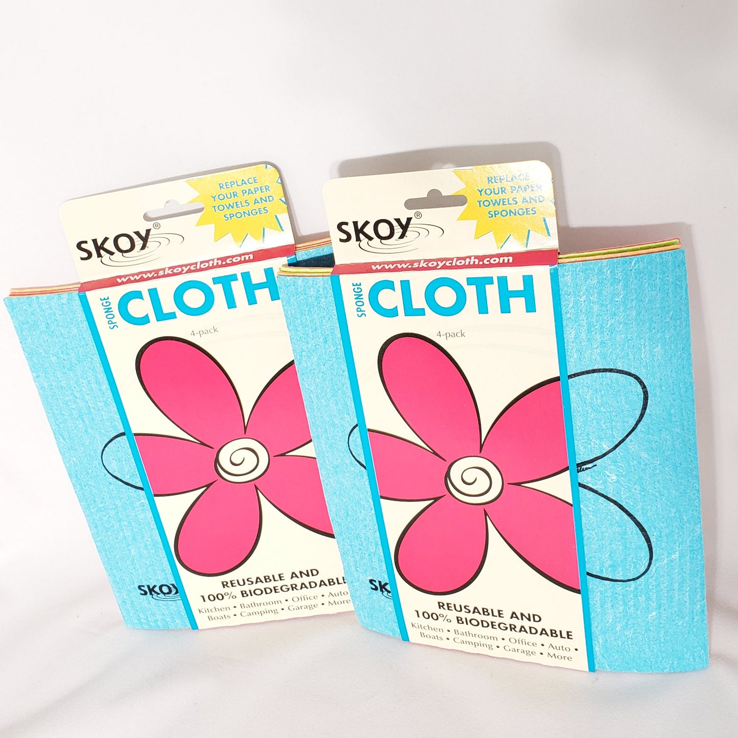 4pk SKOY cloth multi-colors